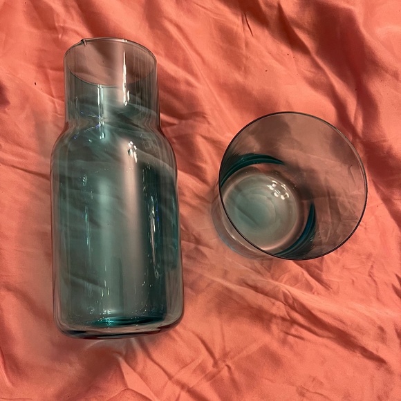 Jonathan Adler stacking water caraffe and glass - Picture 2 of 4